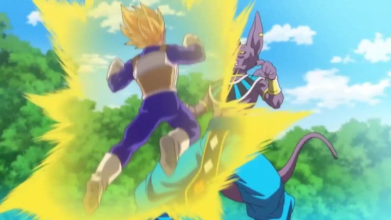 Vegeta vs Beerus